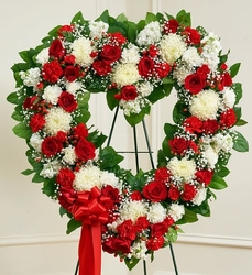 Classic Open Heart Spray from Westbury Floral Designs in Westbury, NY