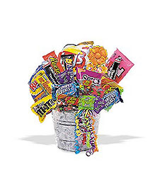 Junk Food Bucket from Westbury Floral Designs in Westbury, NY