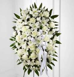 White Elegance Spray from Westbury Floral Designs in Westbury, NY